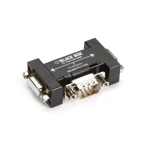 Db9, 2 To 1, Tlsi Modem, Black Box, Mfr#: TL115A